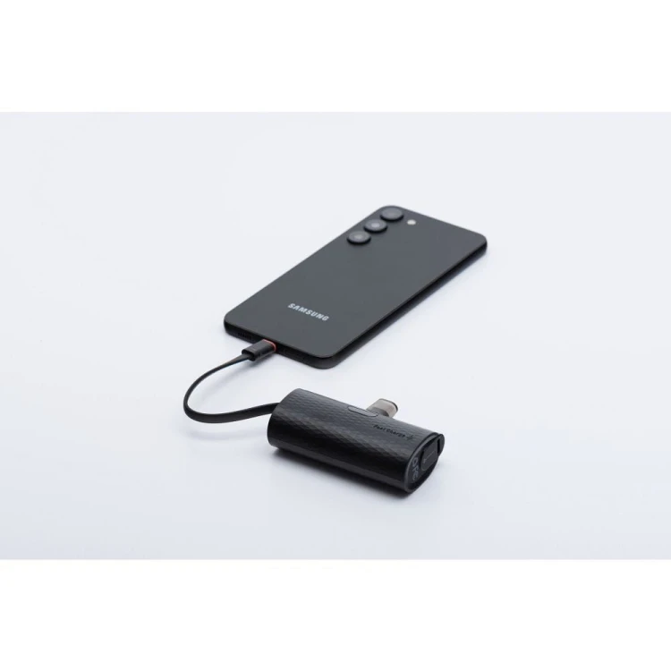 Kieszonkowy powerbank ze złączem USB-C Forcell F-Energy Power Plug F5K3 5000 mAh PD 20W – Czarny