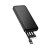 Uniwersalny powerbank 5w1 Hoco J163 10000 mAh 2A z wbudowanymi kablami i wskaźnikiem LED – Czarny