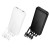 Uniwersalny powerbank 5w1 Hoco J163 10000 mAh 2A z wbudowanymi kablami i wskaźnikiem LED – Czarny