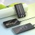 Kompaktowy powerbank 4w1 Hoco Q37 10000 mAh PD 20W / QC 22.5W z wbudowanymi kablami USB-C i Lightning – Czarny