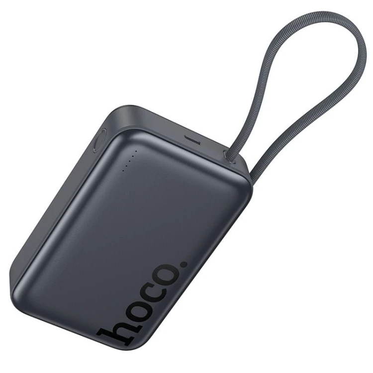 Potężny powerbank z MagSafe Hoco Q44A 20000 mAh PD 45W QC do smartfonów i laptopów – Czarny