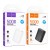 Kompaktowy powerbank kieszonkowy Hoco J158 5000 mAh 2A z wskaźnikiem LED – Czarny