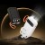 Kompaktowy powerbank 4w1 Hoco J151 10000 mAh 2A z wbudowanymi kablami i podwójną latarką LED – Czarny