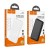 Ultrasmukły powerbank Hoco J128 10000 mAh 2A z wskaźnikiem LED – Czarny