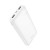 Ultrasmukły powerbank Hoco J128 10000 mAh 2A z wskaźnikiem LED – Biały
