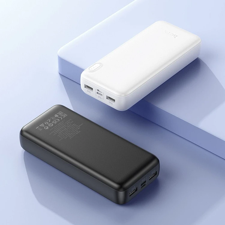 Potężny powerbank Hoco J128A 20000 mAh 2A z bezpiecznym ogniwem LiFePO4 – Czarny