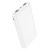Niezawodny i smukły powerbank Hoco J100 10000 mAh 2.1A z wskaźnikiem LED – Biały