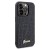 Etui Guess iPhone 14 Pro Disco Metal Script Czarne - Pokrowiec z Kryształkami