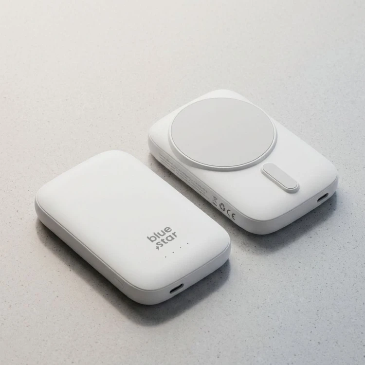 Ultra-lekki powerbank z MagSafe Blue Star Slim DG-P8 5000 mAh PD 20W – Biały