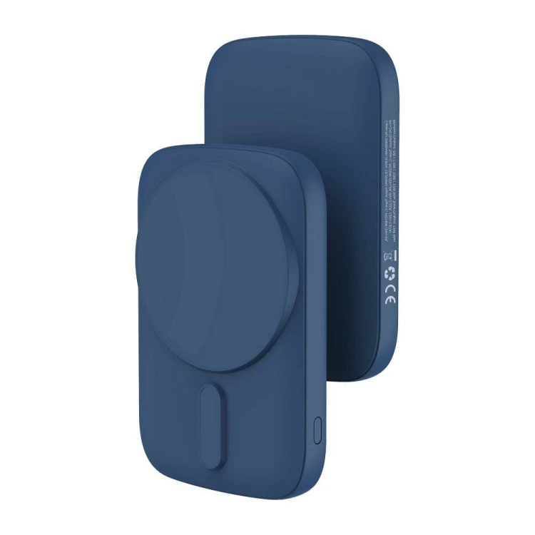 Ultra-lekki powerbank z MagSafe Blue Star Slim DG-P8 5000 mAh PD 20W – Granatowy