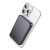 Kompaktowy powerbank z MagSafe Hoco J160 5000 mAh 2A z wejściem Lightning i USB-C – Szary