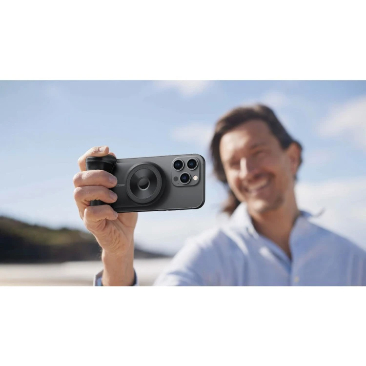 Innowacyjny powerbank 3w1 Veger Tourist (W0569) 5000 mAh PD / QC 3.0 20W z MagSafe i uchwytem fotograficznym Bluetooth – Czarny