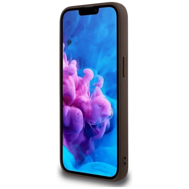 Etui Guess iPhone 16e / SE 4 2025 4G Big Logo Brązowe - Oryginalny Pokrowiec