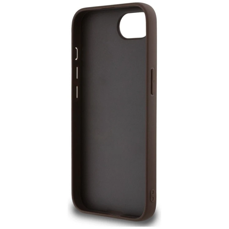 Etui Guess iPhone 16e / SE 4 2025 4G Big Logo Brązowe - Oryginalny Pokrowiec