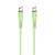 Elastyczny kabel silikonowy USB-C do USB-C Forcell F-Energy C344 60W 3A 1 m – Zielony