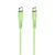 Elastyczny kabel silikonowy USB-C do USB-C Forcell F-Energy C347 100W 5A 1 m – Zielony