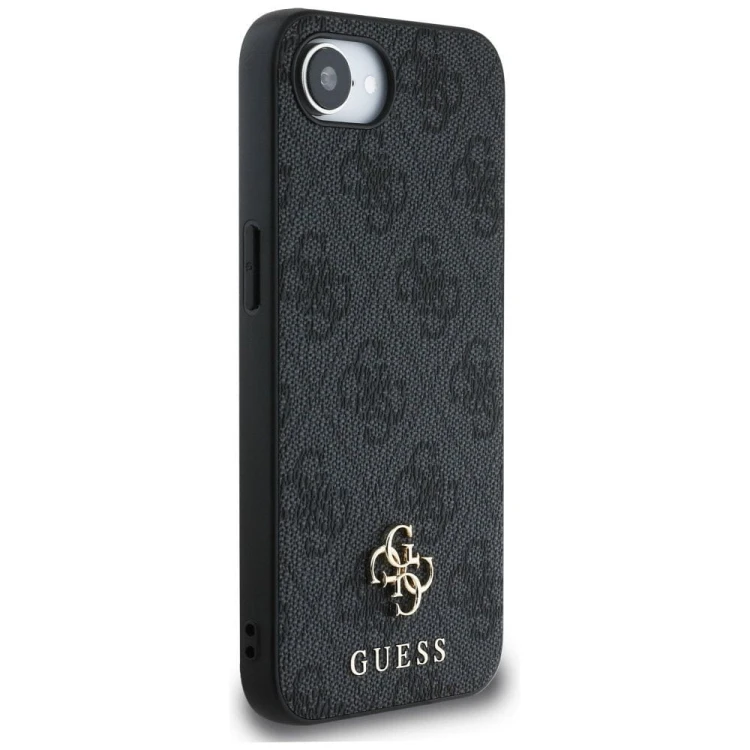 Etui Guess iPhone 16e / SE 4 2025 4G Small Classic MagSafe Czarne - Pokrowiec