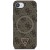 Etui Guess iPhone 16e / SE 4 2025 4G Ring Triangle Brązowe - Pokrowiec MagSafe