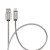 Wytrzymały kabel w oplocie nylonowym USB-A do USB-C Forcell F-Energy Cafule 66W 3A 1 m – Czarny