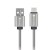 Wytrzymały kabel w oplocie nylonowym USB-A do USB-C Forcell F-Energy Cafule 66W 3A 1 m – Czarny