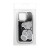 Brokatowe etui ochronne z motywem misia do iPhone 17 Pro Max / 18 Pro Max Teddy Bear – Srebrne