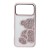 Brokatowe etui ochronne z motywem misia do iPhone 17 Pro Max / 18 Pro Max Teddy Bear – Różowe