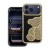 Brokatowe etui ochronne z motywem misia do iPhone 17 Pro Max / 18 Pro Max Teddy Bear – Złote