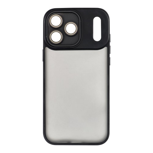 Matowe etui ochronne do iPhone 17 Pro Max / 18 Pro Max Variete z wbudowanymi szkiełkami na aparat – Czarne