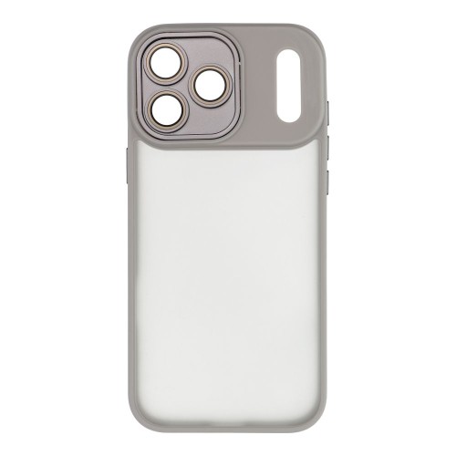 Matowe etui ochronne do iPhone 17 Pro Max / 18 Pro Max Variete z wbudowanymi szkiełkami na aparat – Stalowe