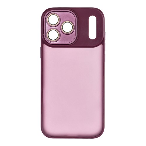 Matowe etui ochronne do iPhone 17 Pro Max / 18 Pro Max Variete z wbudowanymi szkiełkami na aparat – Purpurowe