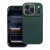 Matowe etui ochronne do iPhone 17 Pro / 18 Pro Frame z galwanizowaną ramką aparatu – Zielone
