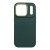 Matowe etui ochronne do iPhone 17 Pro / 18 Pro Frame z galwanizowaną ramką aparatu – Zielone