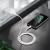 Zestaw ładowarka sieciowa Hoco N2 USB 2A (10W) + kabel Lightning 1m – biała