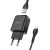 Zestaw ładowarka sieciowa Hoco N2 USB 2.1A (10.5W) + kabel Lightning 1m – czarna
