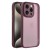 Matowe etui do iPhone 17 Pro / 18 Pro Variete z pełną zabudową aparatu i szkiełkami na obiektywy – Purpurowe