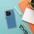Wielowarstwowe etui ochronne do iPhone 17 Pro / 18 Pro Matrix z przezroczystą ramką – Niebieskie