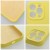 Grube matowe etui silikonowe do iPhone 17 Pro / 18 Pro Silicone 2mm z pełną ochroną aparatu – Żółte