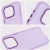 Hybrydowe etui ochronne do iPhone 17 Pro / 18 Pro Sappy z matowymi pleckami – Fioletowe