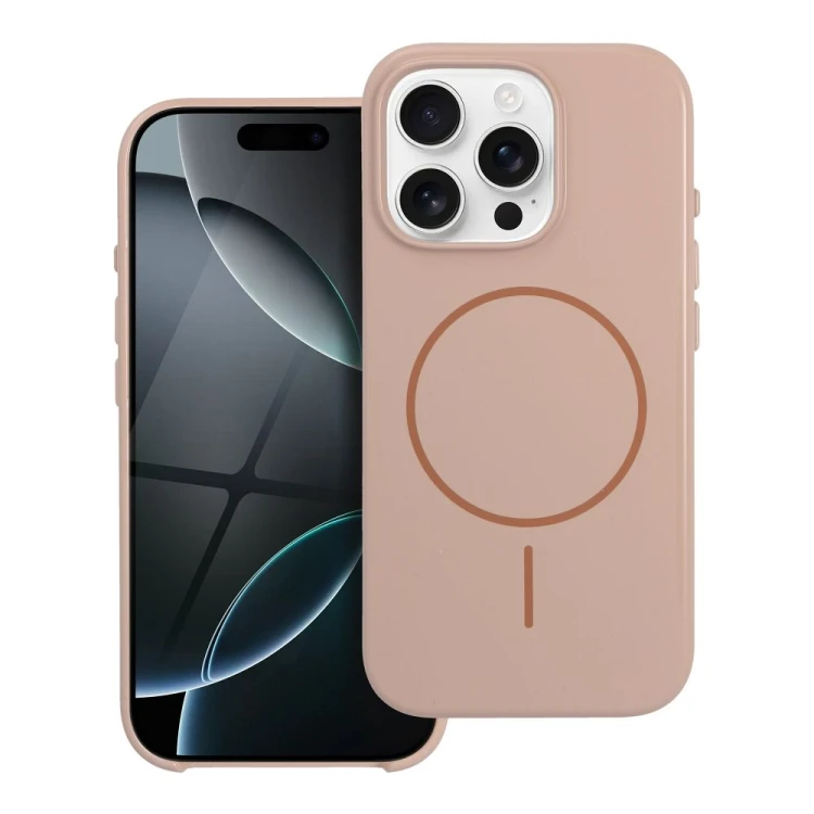Błyszczące eleganckie etui do iPhone 17 Pro / 18 Pro Glossy Mag Cover zgodne z MagSafe – Złote