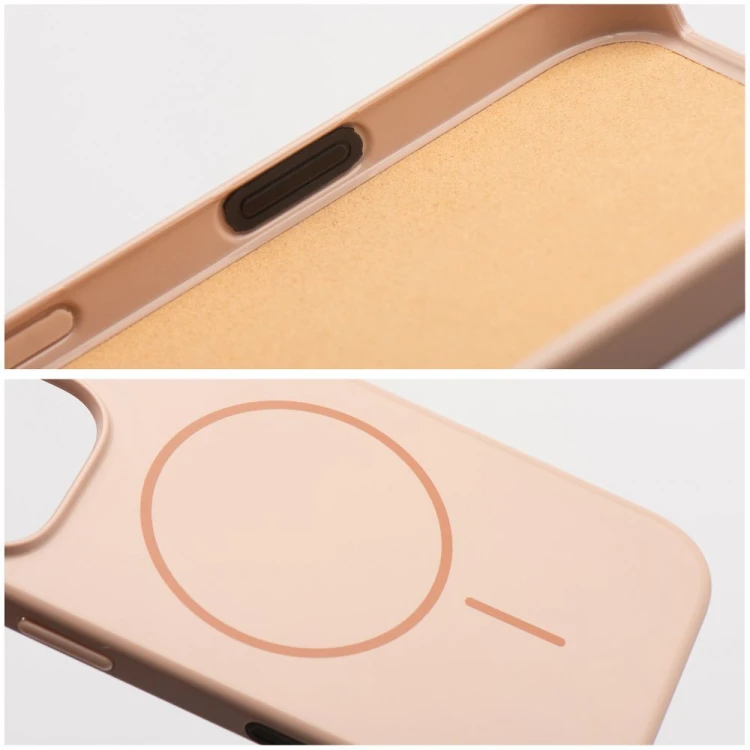 Błyszczące eleganckie etui do iPhone 17 Pro / 18 Pro Glossy Mag Cover zgodne z MagSafe – Złote