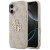 Etui Guess iPhone 17 Big 4G Classic Złoto-Różowe - Futerał MagSafe z Paskiem